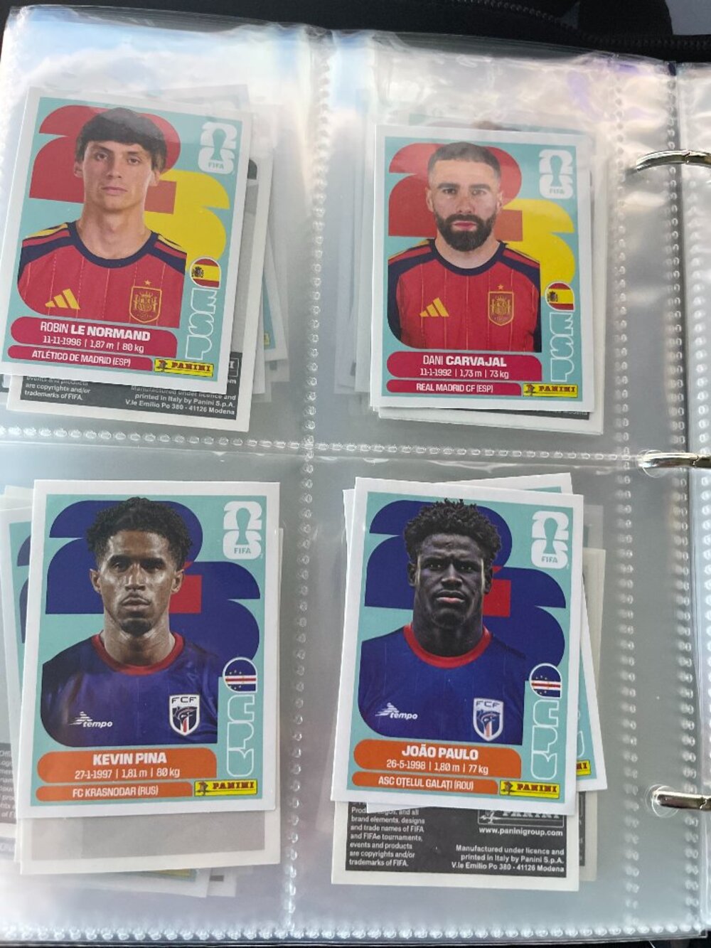 Panini Football Player Sticker - Picture 6 of 16